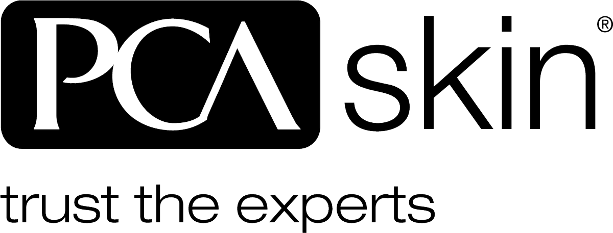 PCA SKIN Company logo with tagline below V2 whitebkg